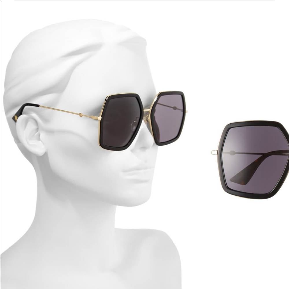 Gucci oversized sunglasses